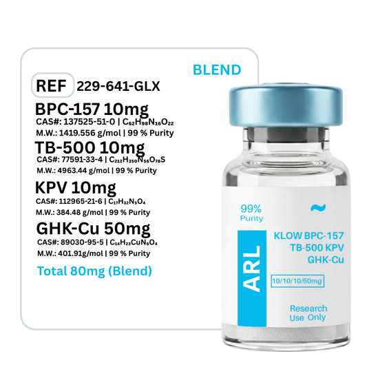 KLOW Blend - GHK-CU + TB-500 + BPC-157 + KPV 10mg